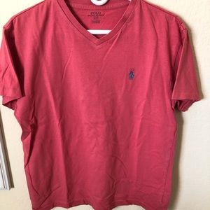 Polo Ralph Lauren short sleeve V Neck shirt